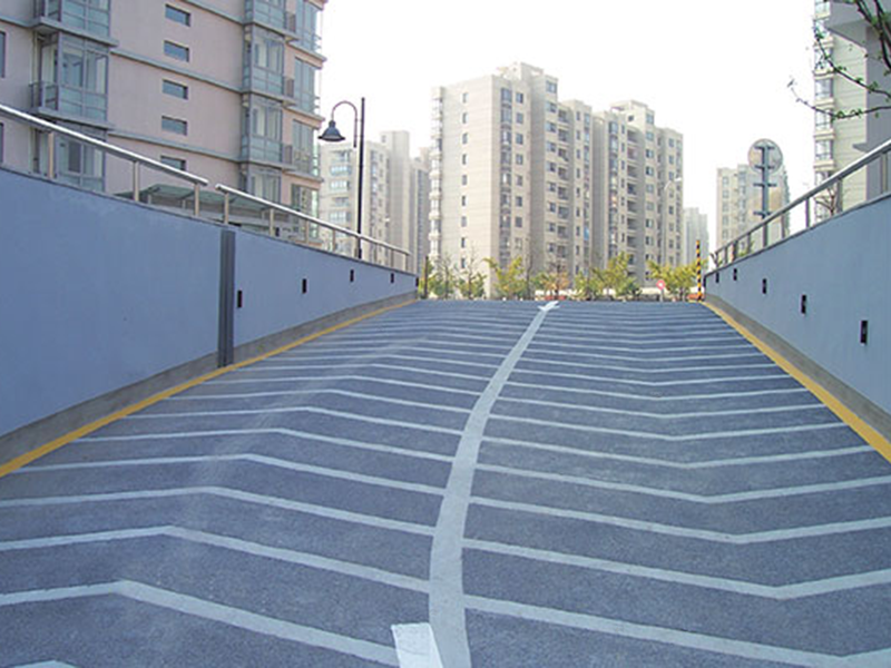 石英砂防滑坡道地坪